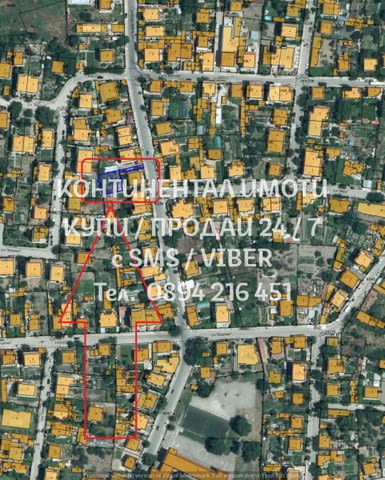 Кодо 62695. Парцел 380м2 вътрешен между къщи, 380 m2, For living - city of Plovdiv | Land - снимка 8