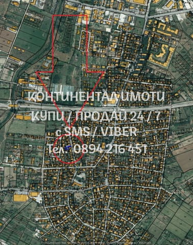 Кодо 62695. Парцел 380м2 вътрешен между къщи, 380 m2, For living - city of Plovdiv | Land - снимка 9