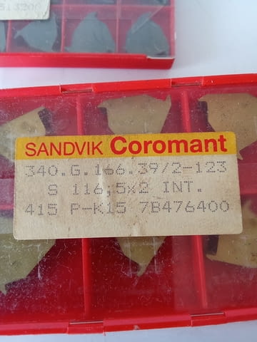 Стругарски пластини Sandvik Coromant - city of Karlovo | Instruments - снимка 5