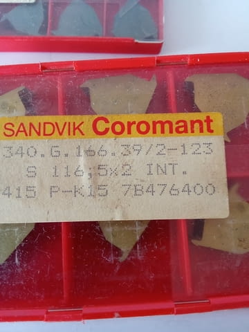 Стругарски пластини Sandvik Coromant - city of Karlovo | Instruments - снимка 6