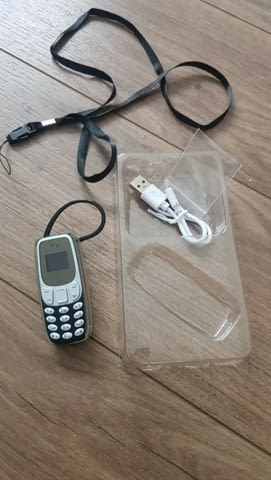 Мини телефон, BM10, с промяна на гласа, малък телефон, mini telefon - снимка 3