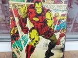 Метална табела комикс Железния човек Iron man екшън стомана Marvel