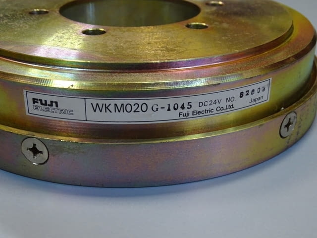 Електромагнитна спирачка FUJI Electric WKM020G-1045 Electromagnetic Brake 24VDC - снимка 7