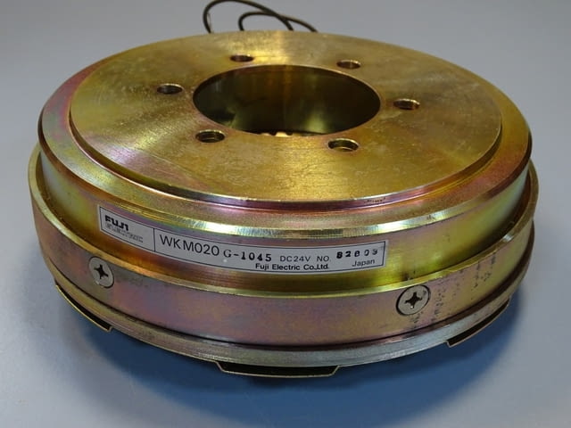 Електромагнитна спирачка FUJI Electric WKM020G-1045 Electromagnetic Brake 24VDC - снимка 10