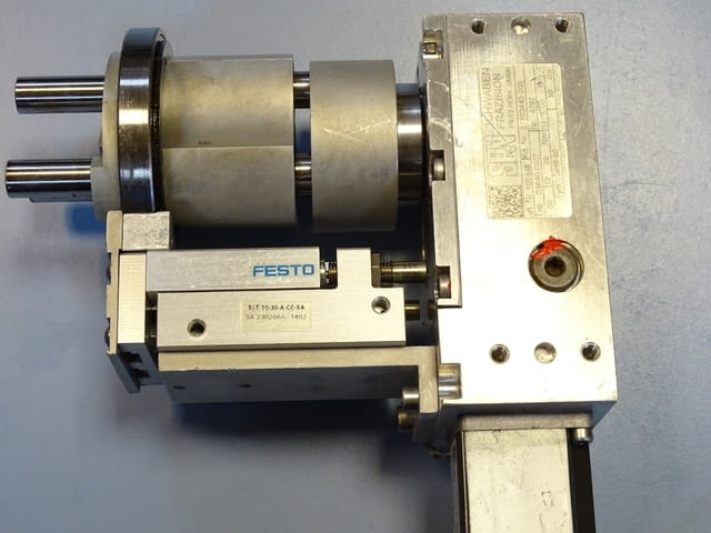 Ротационен модул SPN 05640.0007, Mitsubishi HC-MFS13-S13, Festo SLT-10-30-A-CC-SA - снимка 7