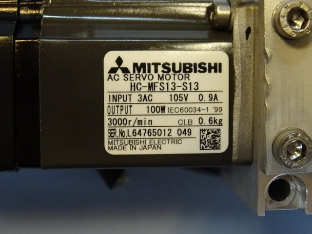 Ротационен модул SPN 05640.0007, Mitsubishi HC-MFS13-S13, Festo SLT-10-30-A-CC-SA - снимка 8