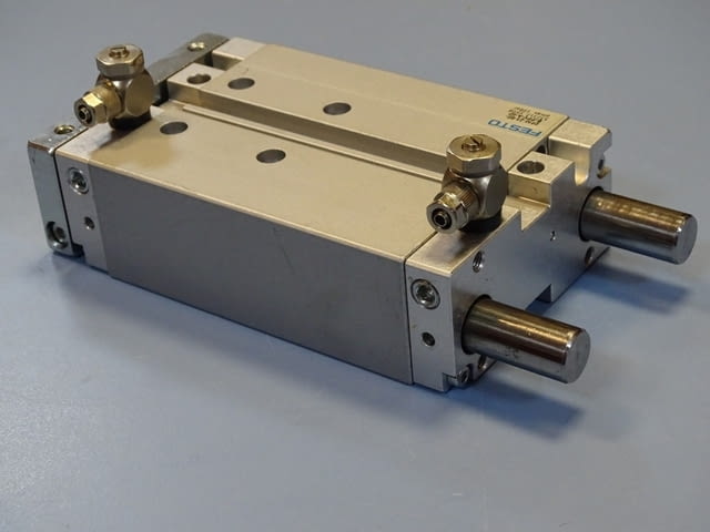 Пневматичен блок Festo DFM-25-80-B-PPV-A-GF Guided drive/Linear guide - снимка 3