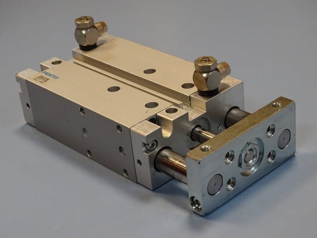 Пневматичен блок Festo DFM-25-80-B-PPV-A-GF Guided drive/Linear guide - снимка 6