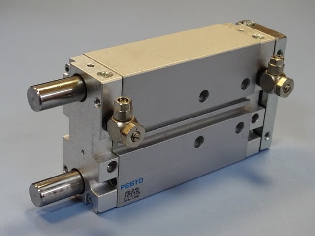 Пневматичен блок Festo DFM-25-80-B-PPV-A-GF Guided drive/Linear guide - снимка 7