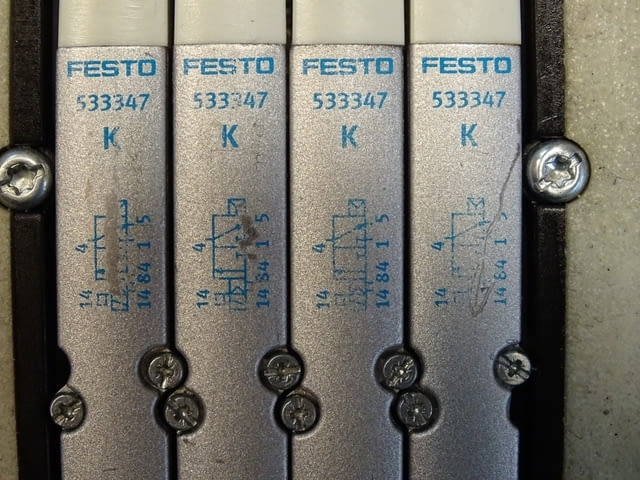 Пневматичен модул Festo VMPA-KMS1-24-5 pneumatic valve block, city of Plovdiv - снимка 5