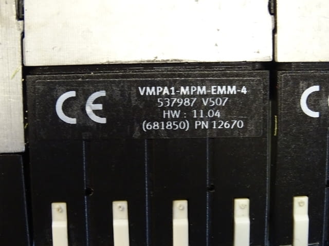 Пневматичен модул Festo VMPA-KMS1-24-5 pneumatic valve block, city of Plovdiv - снимка 12