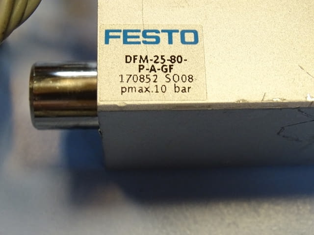 Пневматичен цилиндър Festo DFM-25-80-P-A-GF Guided drive/Linear guide - снимка 3