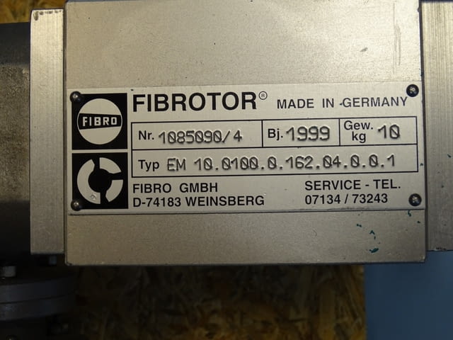 Въртяща 6-позиционна маса FIBROTOR EM 10.0100.0.162.04.0.0.1 Rotary Table Assembly - снимка 8