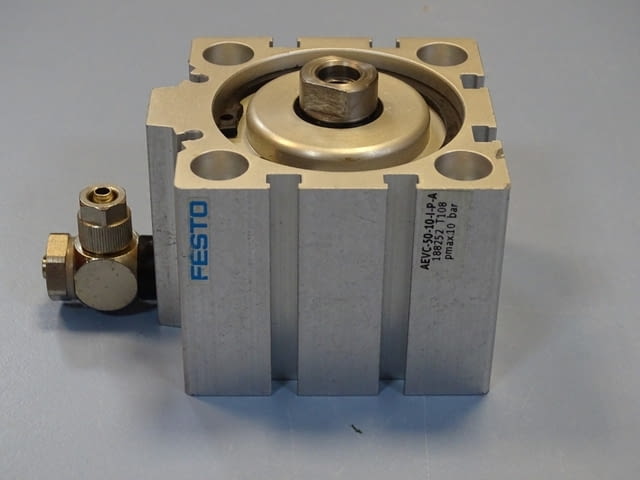 Пневматичен цилиндър Festo AEVC-50-10-I-P-A short stroke cylinder - снимка 2