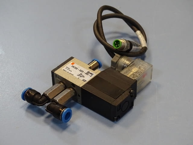 Пневматичен разпределител SMC VK 332-500-M5-0 solenoid valve 24VDC - снимка 3