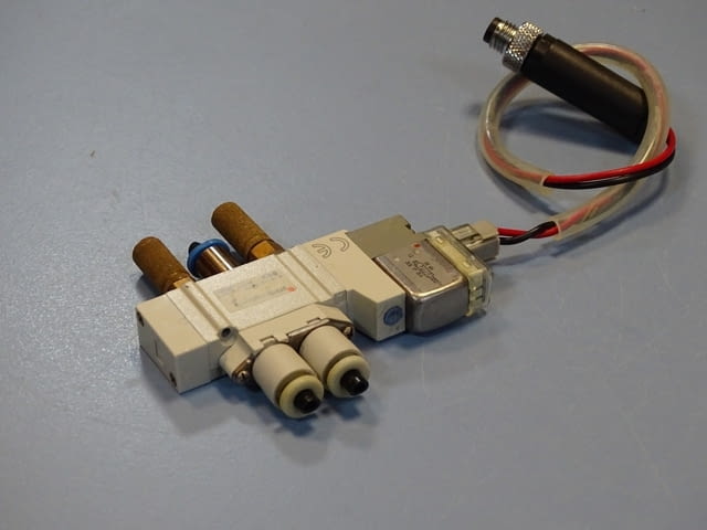 Пневматичен разпределител SMC SY3120-5LOU-C4-Q solenoid valve 24VDC - снимка 4