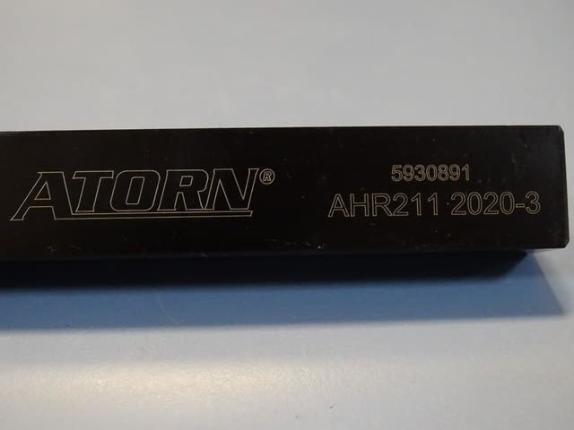 Стругарски нож отрезни десен със сменяема пластина ATORN AHR211 2020-3 Tool Holder - снимка 3