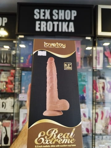 Голямо дилдо 23см венозен кур код: 1053 онлайн цена дискретно от Sex Shop Erotika