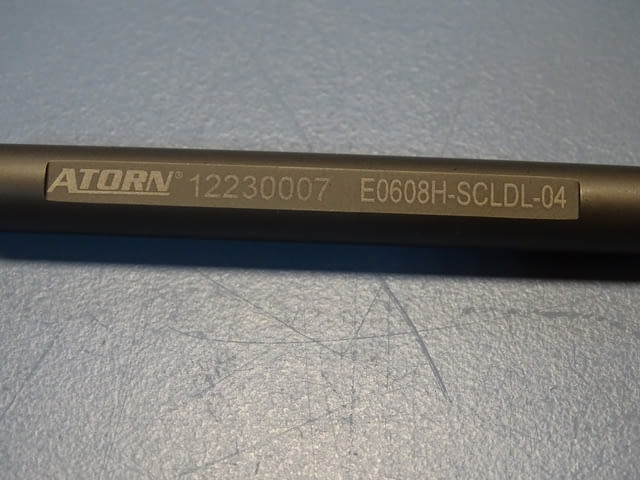 Борщанга със сменяемa пластинa лява ATORN E0608H SCLDL 04 boring bar 12230007 - снимка 5