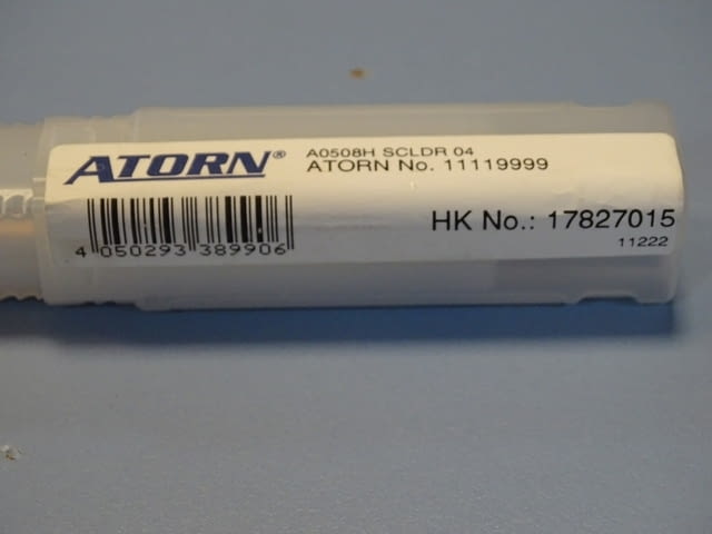 Борщанга със сменяемa пластинa дясна ATORN A0508H SCLDR 04 boring bar 11119999 - снимка 7