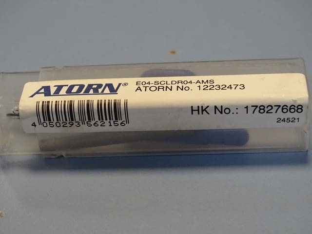 Борщанга със сменяемa пластинa дясна ATORN Е04 SCLDR04-AMS boring bar 12232473 - снимка 6