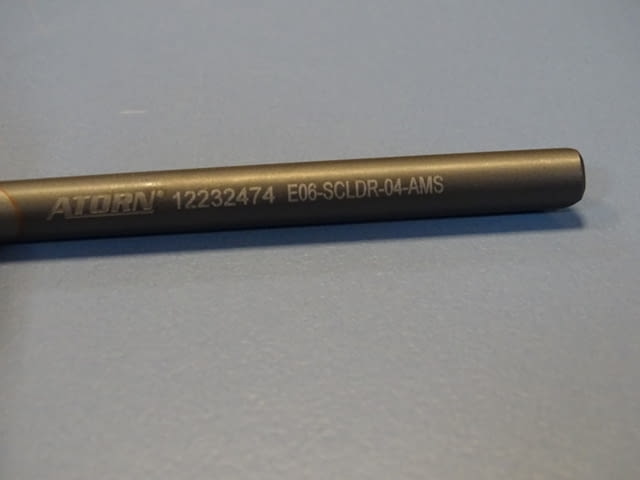 Борщанга със сменяемa пластинa дясна ATORN Е06 SCLDR04-AMS boring bar 12232474 - снимка 5