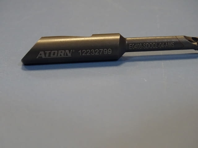 Борщанга със сменяемa пластинa лява ATORN Е0408 SDQCL04-AMS boring bar 12232799 - снимка 5