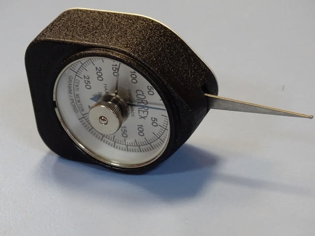 Грамометър CORREX HAAG-STREIT Bern tension gauge Gramm Pond 250-0-250 - снимка 5