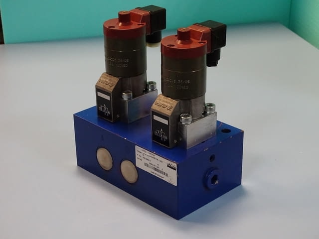 Хидравличен блок Lincoln OMSTEUERUNG MA-24D HAWE Hydraulics G3-2 Directional Valve - снимка 5