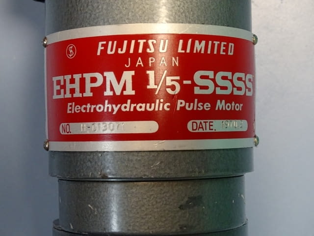 Електрохидравличен ендкодер FUJITSU Limited EHPM 1/5 SSSS electro hydraulic pulse motor - снимка 6