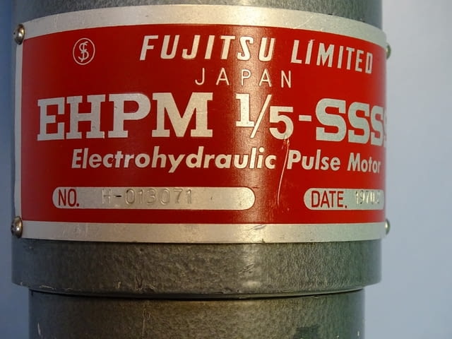 Електрохидравличен ендкодер FUJITSU Limited EHPM 1/5 SSSS electro hydraulic pulse motor - снимка 7