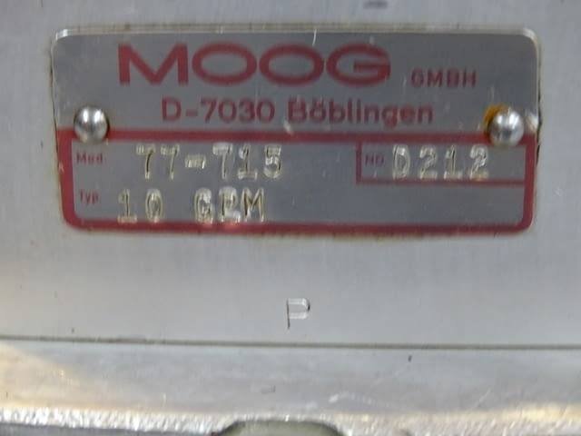 Серво клапан MOOG mod 77-720/77-715 flow control servo valve, city of Plovdiv - снимка 5