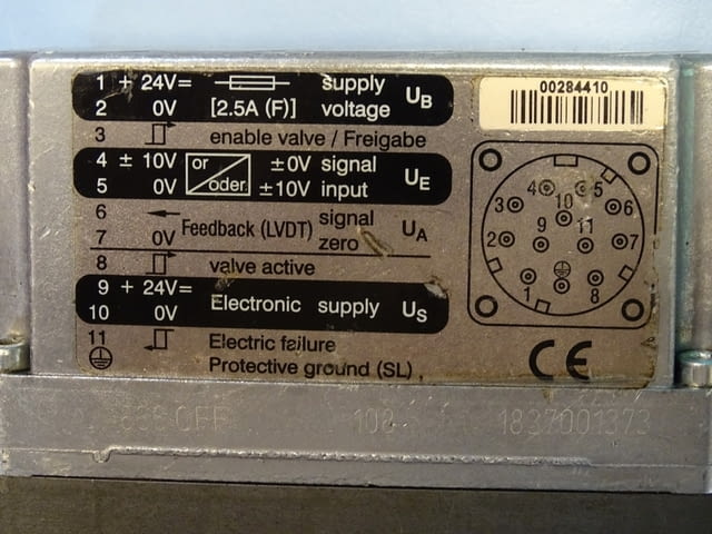 Пропорционален хидравличен разпределител Rexroth 4WRPE 6 KB70M-20/G24KO/B5M Proportional valve - снимка 8