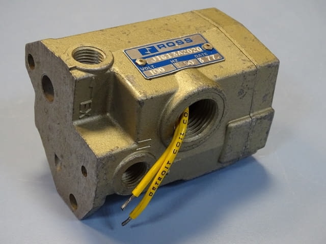 Пилотен пневматичен разпределител за преси ROSS J1613A2020 pneumatic valve 100V - снимка 5