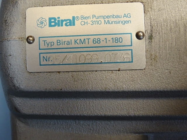 Помпа за охлаждаща течност Biral KMT 68-1-180 45-60L/min, city of Plovdiv - снимка 4