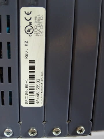 Серво контролер B&R ACOPOS 1320 servo drive 8V 1320.00-2/8AC 120.60-1 - снимка 8