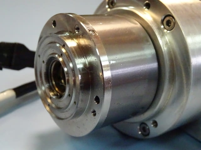 Серво мотор MITSUBISHI HC-KFS46-S13 AC servo motor, куплунг R+W, корпус IPW-800 L30 - снимка 3