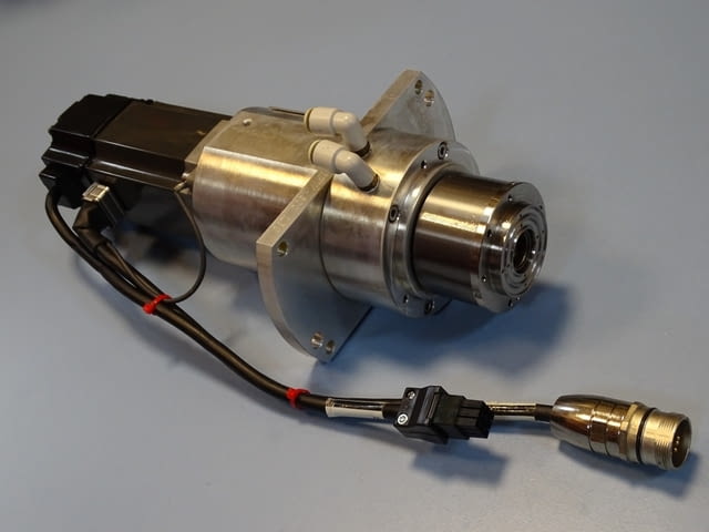 Серво мотор MITSUBISHI HC-KFS46-S13 AC servo motor, куплунг R+W, корпус IPW-800 L30 - снимка 10