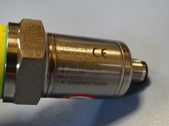 Трансмитер KERAJET 401006/999 high-guality pressure transmiter SANA -200...200mBar - снимка 7