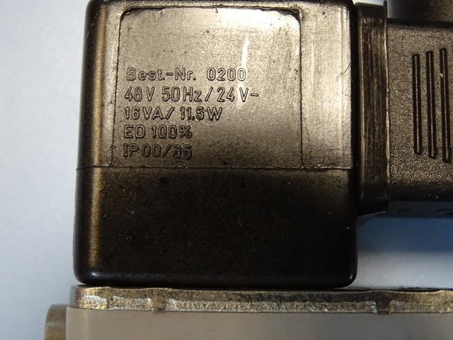 Пневматичен разпределител HERION 2637050 solenoid valve G1/2 2-10Bar - снимка 5