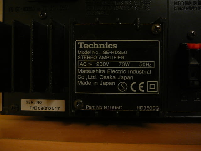 Technics se-hd350 - град Пазарджик | Ресийвъри / Усилватели - снимка 7