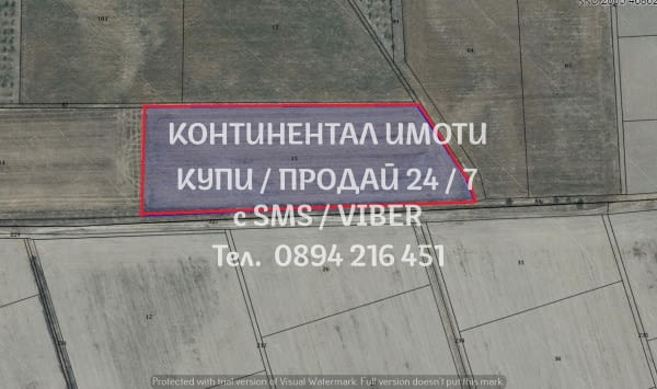 Код 62769. Нива 10дка, кат 4-та обработваема, със сключен едногодишен договор за рента. Намира се на - снимка 1