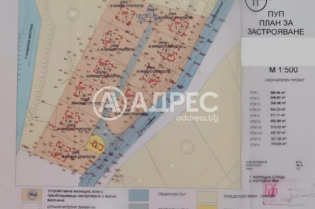 Парцел за вилно селище или комплекс от затворен тип край с. Лиляново, на 8 км от Сандански - снимка 1