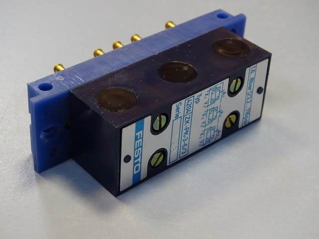 Пневматичен блок Festo ZK-PK-3-6/3 4204 Block Pneumatic Logic Valve - снимка 7