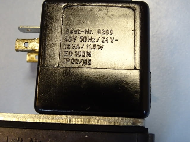 Пневматичен клапан HERION 8020109 Solenoid Valve 48VAC/24VDC, city of Plovdiv - снимка 7