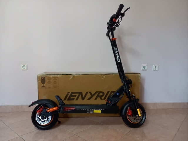 НОВО! Електрически скутер/тротинетка със седалка iENYRID 800W 12.5AH - снимка 6