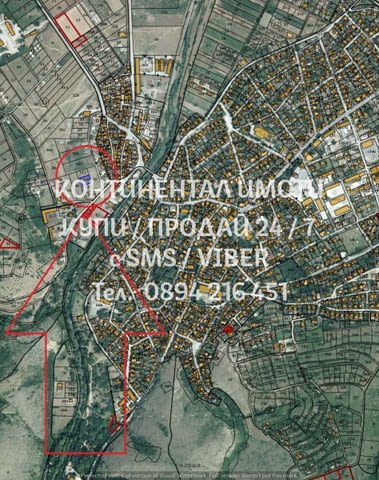 Кодо 62650. Парцел 940м2 с лесен достъп възможност за ниско застрояване до 10 м непосредствено до па - снимка 5