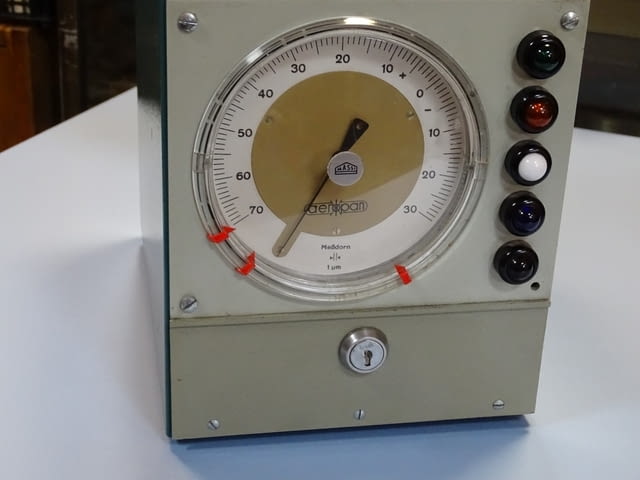 Уред за активен контрол VEB Massi AEROPAN B-IV dual air gauge 3-5kp/cm2 - снимка 3