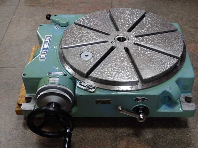 Въртяща маса MITSUI SEIKI JC3MA Precision Rotary Table Ф350mm - снимка 8