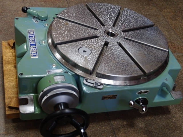 Въртяща маса MITSUI SEIKI JC3MA Precision Rotary Table Ф350mm - снимка 10